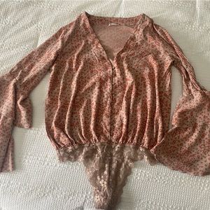 Free People bodysuit